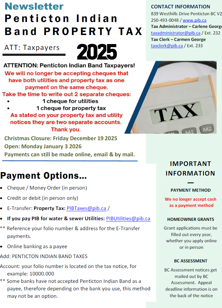 Nov 2025 Taxpayer Newsletter