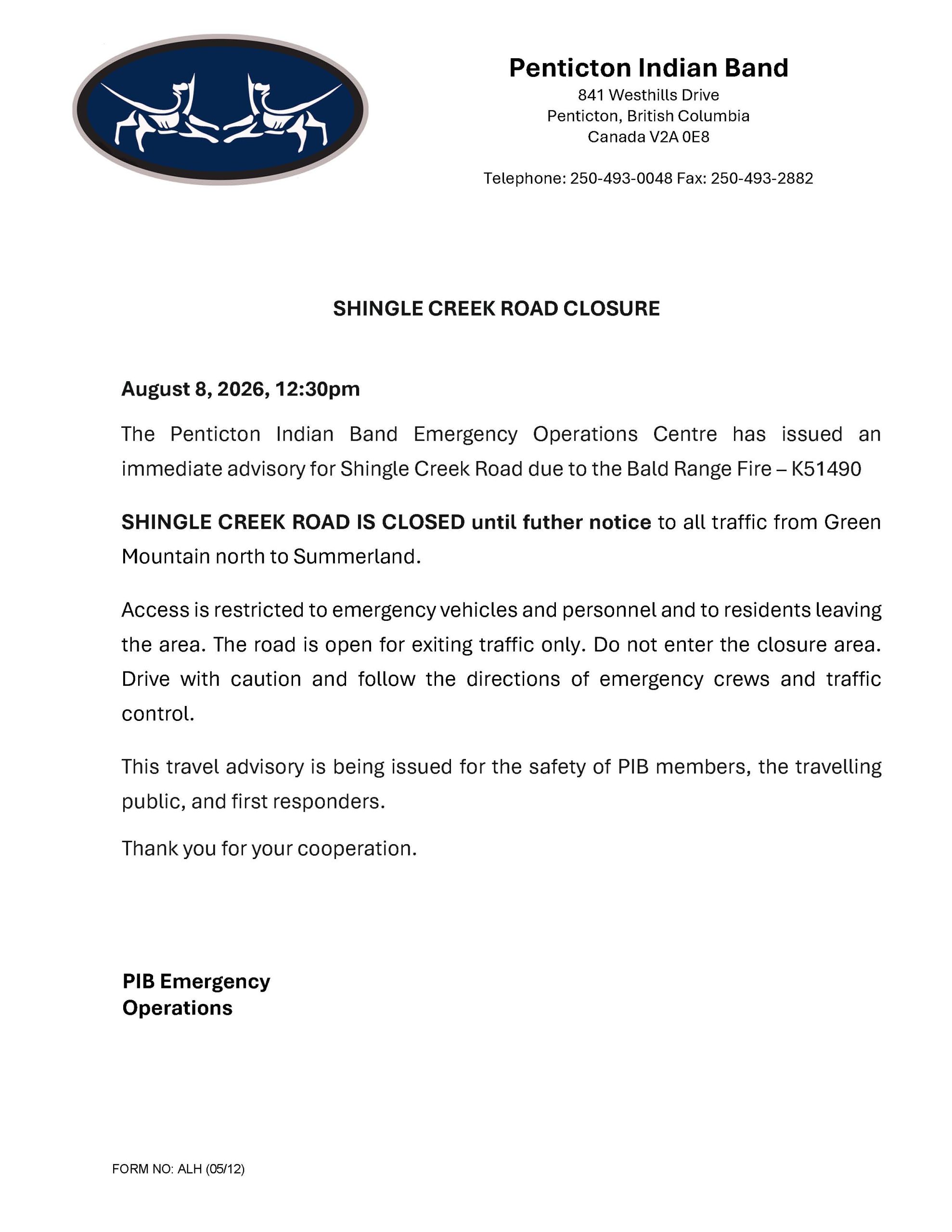 Bald Range Fire